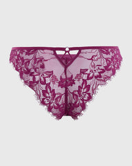 Isla & Evie Sexy Cheeky Panty Purple / S