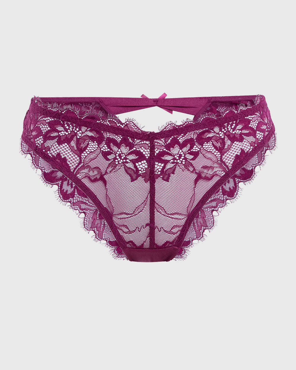 Isla & Evie Sexy Bikini Panty Purple / S