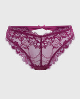 Isla & Evie Sexy Bikini Panty Purple / S