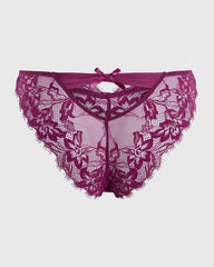 Isla & Evie Sexy Bikini Panty Purple / S