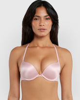 Isla & Evie Obvious Gel Padding Plunge Bra Pink / 34D