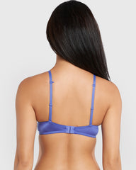 Isla & Evie Obvious Gel Padding Plunge Bra Blue / 34B