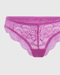 Isla & Evie Sexy Cheeky Panty Purple / S