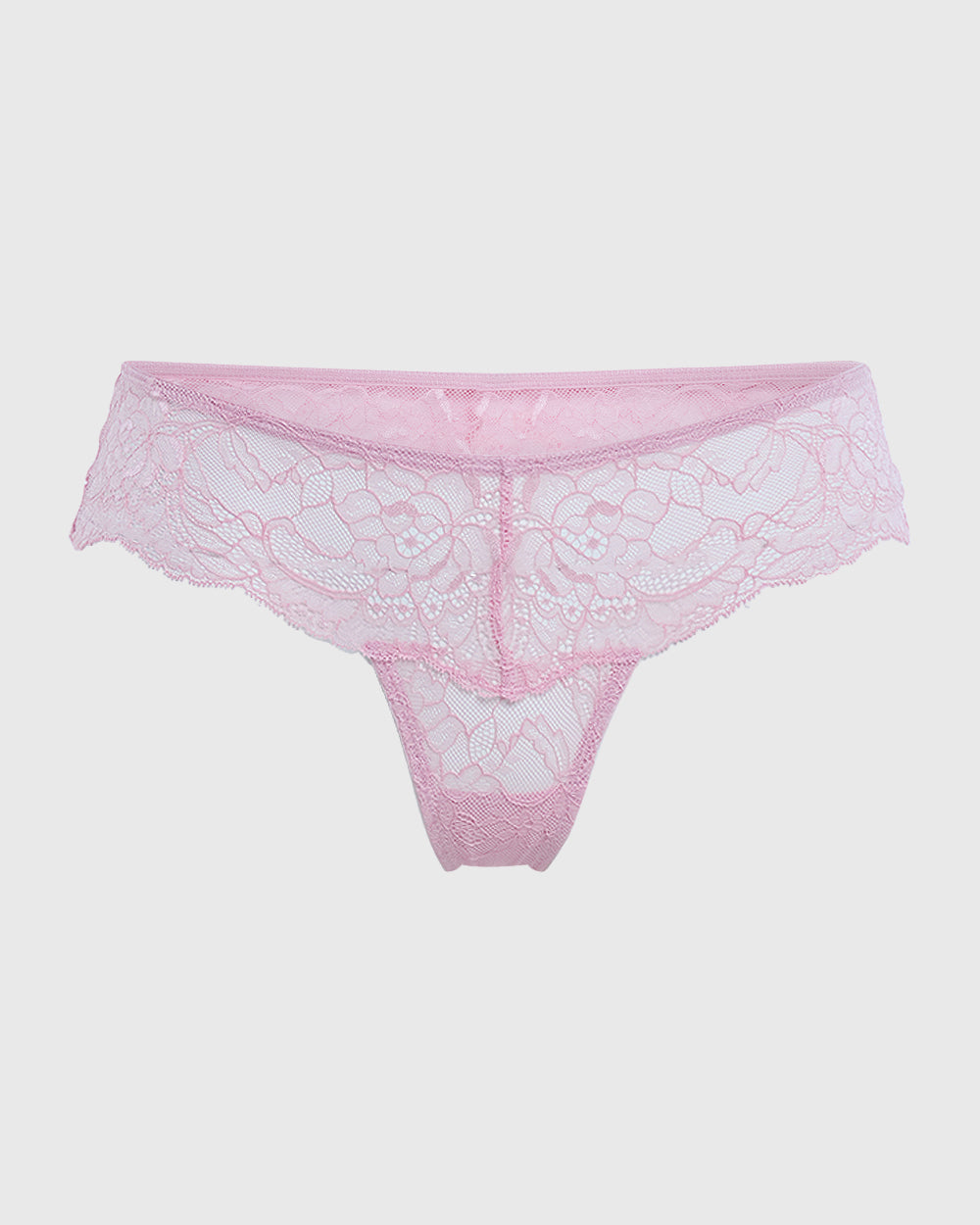 Isla & Evie Sexy Thong Panty Pink / S