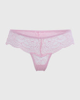 Isla & Evie Sexy Thong Panty Pink / S