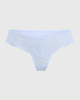 Isla & Evie Sexy Thong Panty White / S