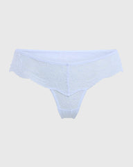 Isla & Evie Sexy Thong Panty White / S
