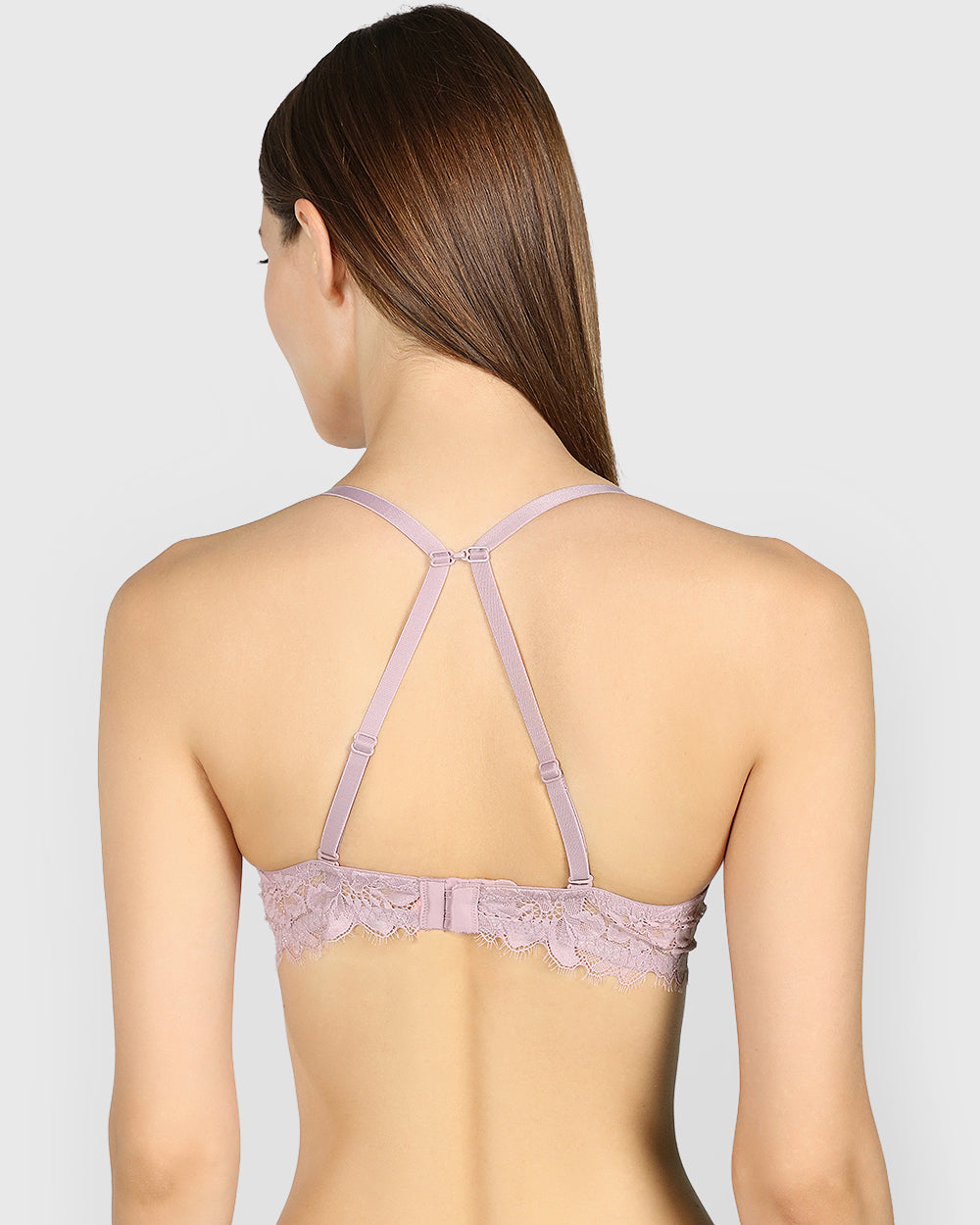 Isla & Evie Obvious Double Pushup Plunge Bra SEA FOG / 34B Isla & Evie Obvious Double Pushup Plunge Bra SEA FOG / 34B