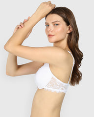 Isla & Evie Obvious Lightly Lined Full Coverage Bra OPTIC WHITE / 34B