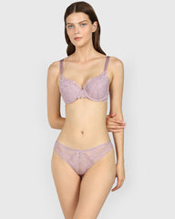 Isla & Evie Obvious Lightly Lined Full Coverage Bra SEA FOG / 34B