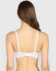 Isla & Evie Obvious Gel Padding Plunge Bra OPTIC WHITE / 34B