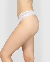 THONG - LACE OPTIC WHITE / S