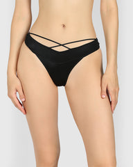 THONG - MICRO BLACK / S