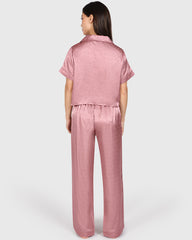 Isla & Evie Sexy Sleep 2-Piece Long Pant Light Pink / S