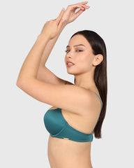 Isla & Evie Obvious Gel Padding Plunge Bra Dark Blue / 34B