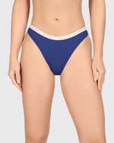 Isla & Evie Trend Trendy Bikini Panty Dark Blue / S