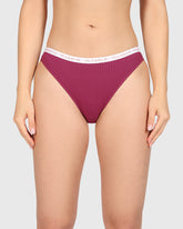 Isla & Evie Trend Trendy Bikini Panty Purple / S