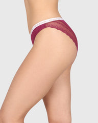 Isla & Evie Trend Trendy Bikini Panty Purple / S
