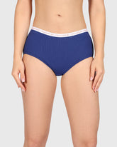 Isla & Evie Trend Trendy Boyshort Panty Dark Blue / S