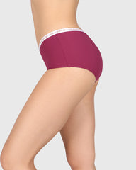 Isla & Evie Trend Trendy Boyshort Panty Purple / S
