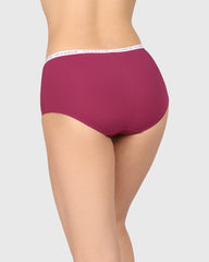 Isla & Evie Trend Trendy Boyshort Panty Purple / S