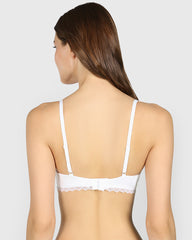 Isla & Evie Trend No Wire Full Coverage Bra BRIGHT WHITE / 34B