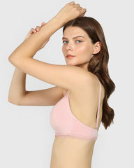 Isla & Evie Trend No Wire Full Coverage Bra PALE MAUVE / 34B