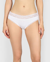 Isla & Evie Trend Trendy Hipster Panty BRIGHT WHITE / S