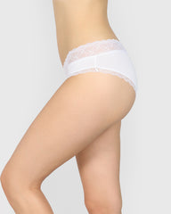 Isla & Evie Trend Trendy Hipster Panty BRIGHT WHITE / S