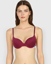Isla & Evie Trend Pushup Tshirt Bra Bra PURPLE POTION / 34B