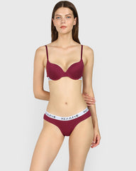 Isla & Evie Trend Trendy Cheeky Panty PURPLE POTION / S