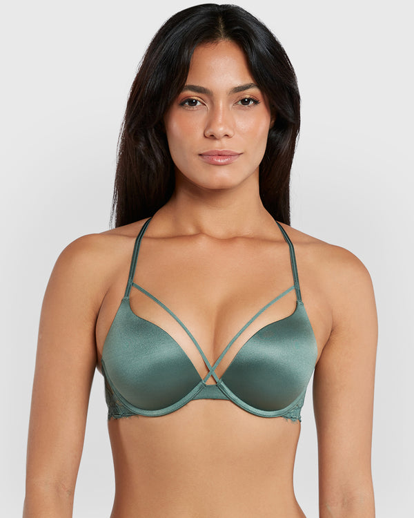 Isla & Evie Double Pushup - Micro With Lace