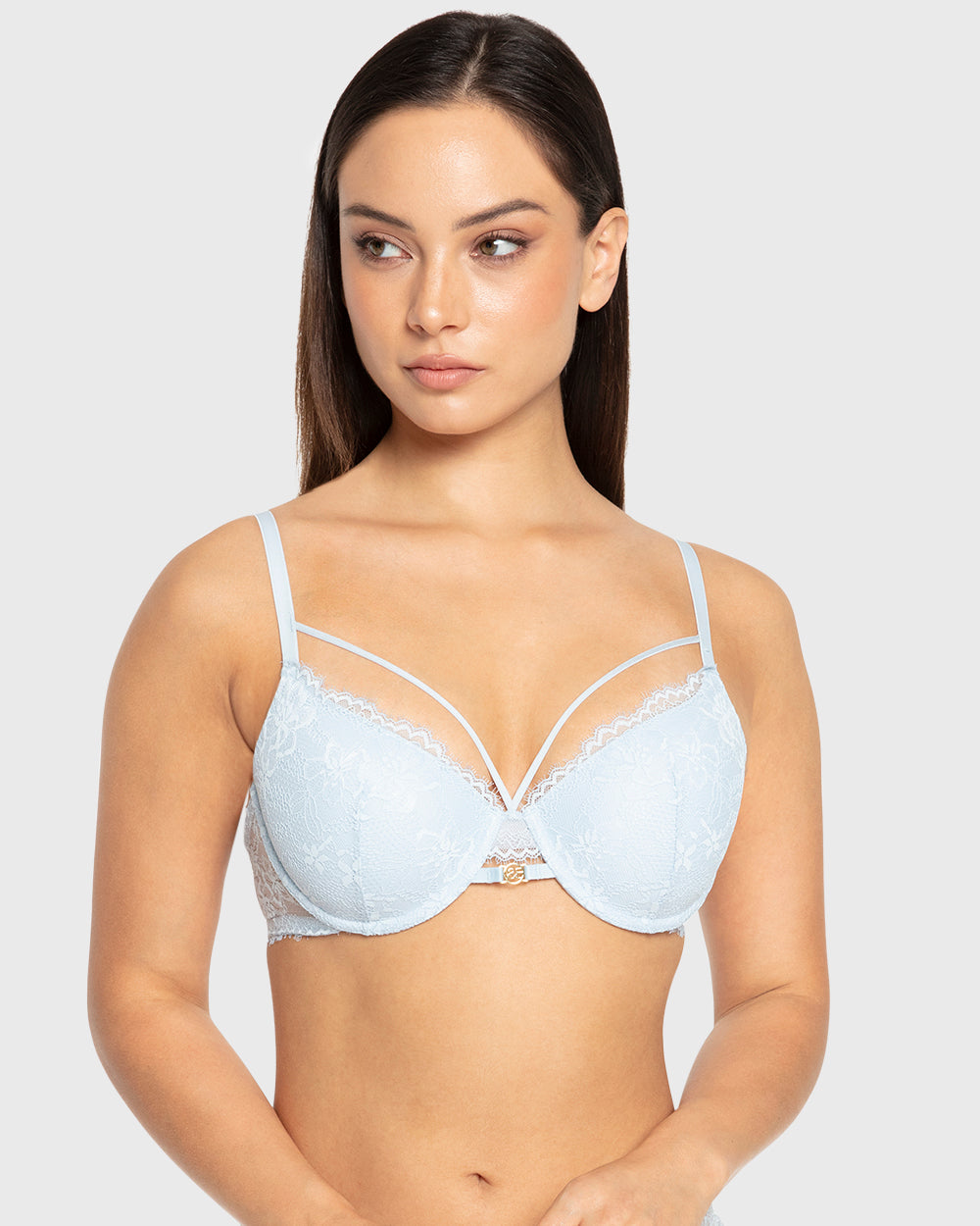Isla & Evie Skyway Lightly Lined Full Coverage Bra Skyway / 34B