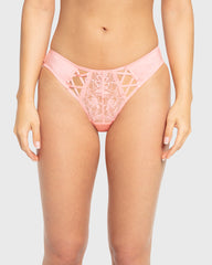 Isla & Evie Murex Shell Lace Thong Panty Murex Shell / S