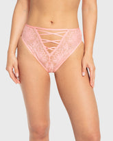 Isla & Evie Murex Shell Lace Cheeky Panty Murex Shell / S