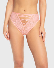 Isla & Evie Murex Shell Lace Cheeky Panty Murex Shell / S