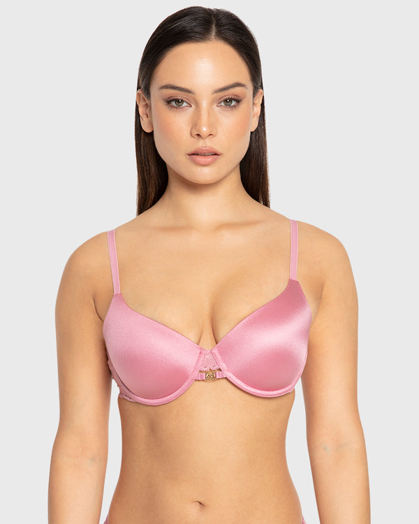 Isla & Evie Foxglove Lightly Lined Full Coverage Bra Foxglove / 34B