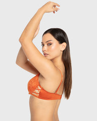 Isla & Evie Spice Route Lightly Lined Full Coverage Bra Spice Route / 34B