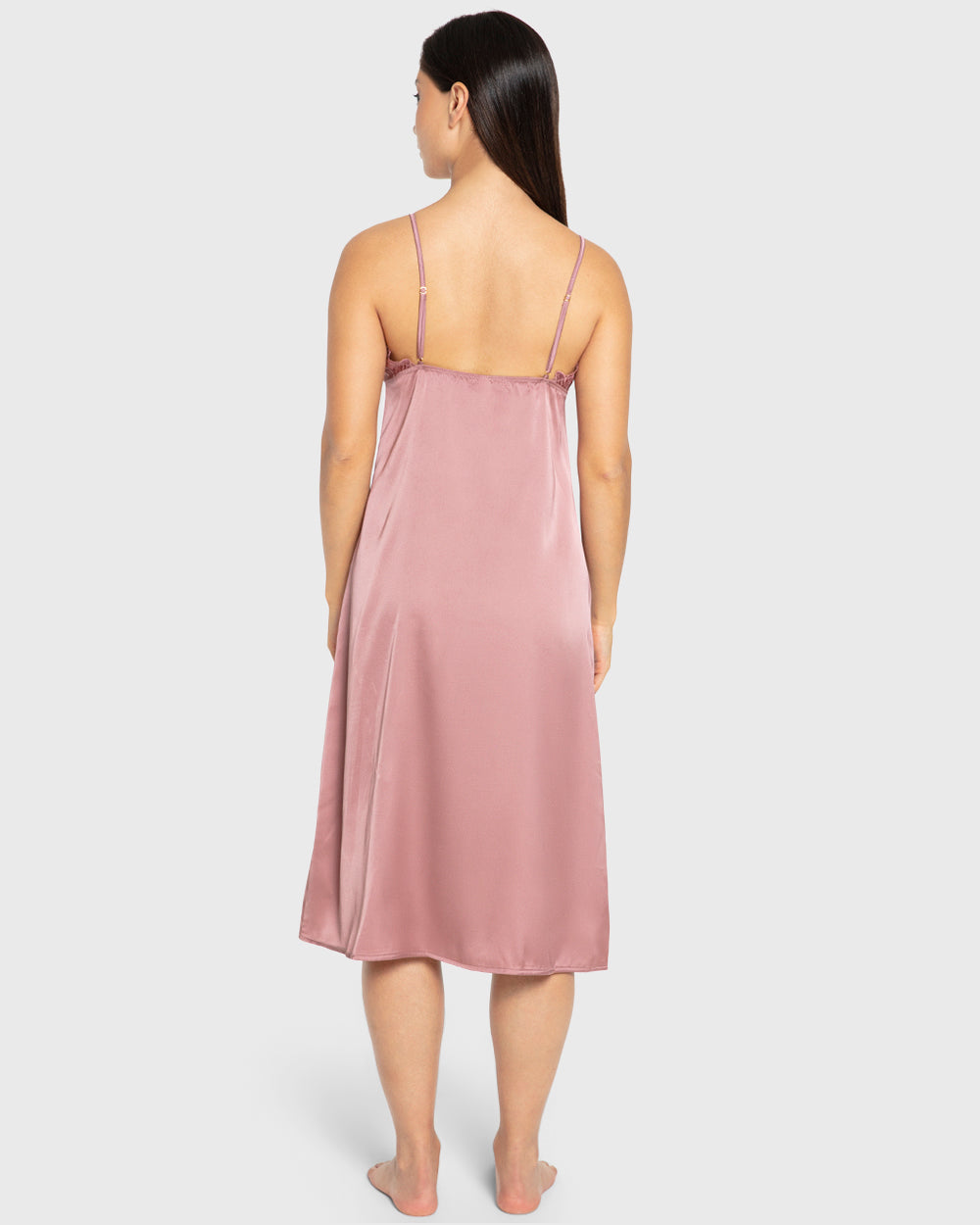 Isla & Evie Nostalgia Rose Satin Slip Nostalgia Rose / S