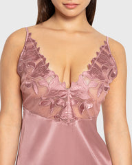 Isla & Evie Nostalgia Rose Satin Slip Nostalgia Rose / S