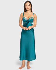 Isla & Evie Pacific Satin Slip Pacific / S