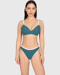 Isla & Evie Trend Trendy Bikini Panty Teal / XL