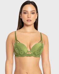 Isla & Evie Perfect Pear Gel Padded Plunge Bra Perfect Pear / 34B