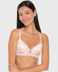 La Senza Isla And Evie Sexy Fashion Lightly Lined Full Coverage Bra Rose Quartz Rose Quartz / 34B