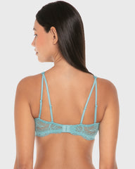 La Senza Isla And Evie Sexy Fashion Lightly Lined Full Coverage Bra Reef Waters Reef Waters / 34B