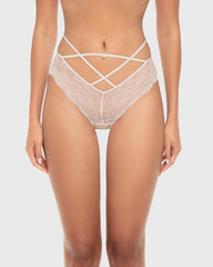 Isla & Evie Luxe Fashion Lace Micro Cheeky Panty Wind Chime / S