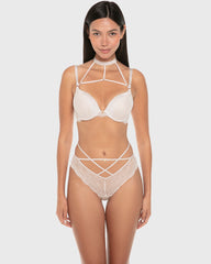 Isla & Evie Luxe Fashion Lace Micro Cheeky Panty Wind Chime / S