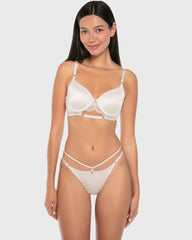 Isla & Evie Luxe Fashion Micro Thong Panty Wind Chime / S