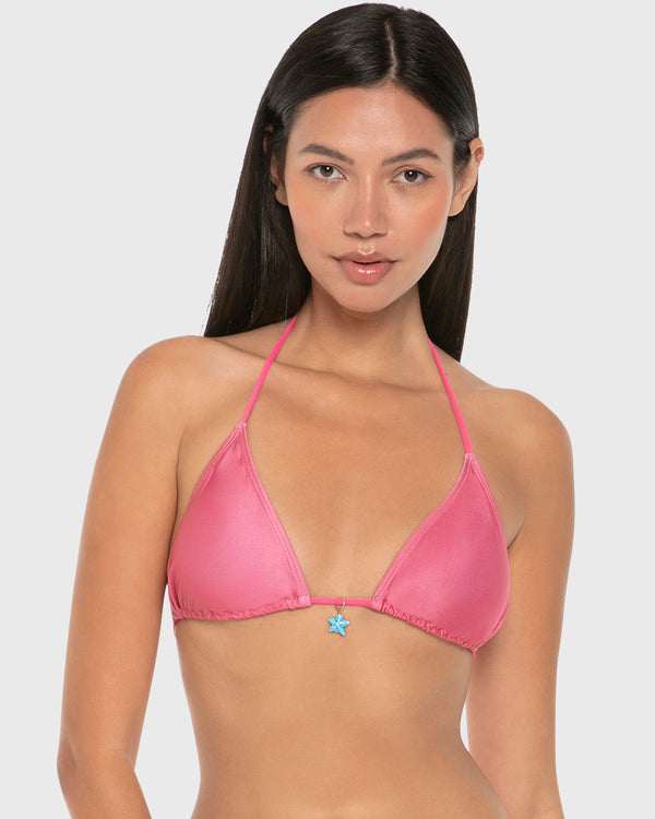 Isla & Evie Halter Neck Swim Bra Top