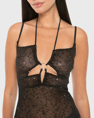 Isla & Evie Knit Long Swim Cover Dress